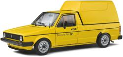 Solido Volkswagen Caddy Mk. 1 German Post 1982 sárga modell autó 1: 18 (S1803505)