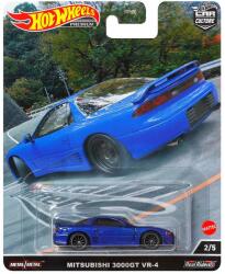 Mattel Mountain Drifters"Car Culture" Mitsubishi 3000 GT VR-4 kék #2/5 Premium Hotwheels 1: 64 (HCJ98/FPY86)