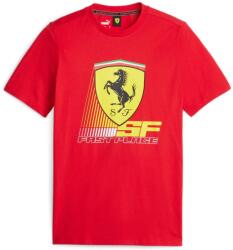 PUMA Scuderia Ferrari Race fast place férfi póló, piros-sárga-fekete, 2023 (62095202)