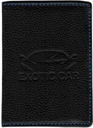 RH Portugal Exotic Car black&blue bőr jogosítvány és forgalmi en. tartó (RH1485EXC-blue)