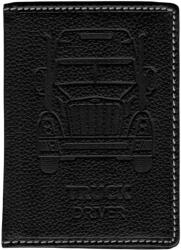 RH Portugal TRUCK DRIVER black&white bőr jogosítvány és forgalmi en. tartó (RH1485TD-white)