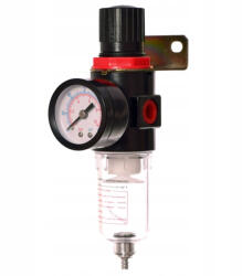 Technic Filtru de Aer pentru Compresor cu Regulator - AFR2000, Filet 1/4", Presiune Maximă 135 PSI (TRS2-000611)