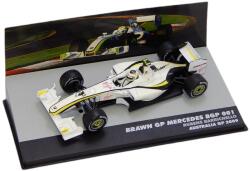 Altaya BRAWN GP Mercedes BGP 001 #23Rubens Barrichello modellautó 1: 43 (CK51588)
