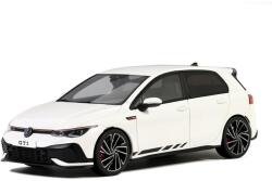 OttOmobile Volkswagen Golf VIII GTI Clubsport fehér 2021 modell autó 1: 18 (OT986)