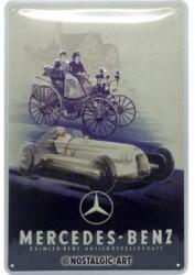 Nostalgic Art Mercedes-Benz dombornyomott fémplakát "Daimler-benz" 20 x 30 cm