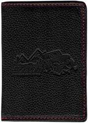 RH Portugal OFFROAD Extreme Adventure black&red bőr jogosítvány és forgalmi en. tartó