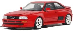OttOmobile Audi 80 B4 Coupé RS2 Prior Design piros 2021 modell autó 1: 18 (OT1068)