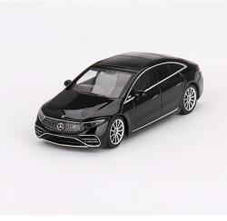 Mini GT Mercedes-Benz EQS 580 4 Matic 2023 LHD fekete modellautó 1: 64 (MGT00694-L)