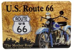 Nostalgic Art Route US 66 fémképeslap borítékkal "The Mother Road, Chicago (NOSFEMPLAKAT14X10-US66-MotherRoad)