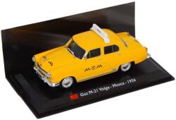 Leo Models TAXI Gaz M-21 Volga-Moscow yellow modell autó 1: 43