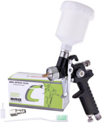 Technic Pistol de Pulverizare Mini cu Duza de 1 mm TC Technic H-2000P HVLP 1 mm Negru (125 ml) (TF2-30119)