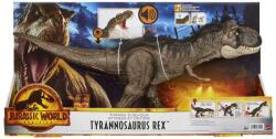 Mattel Jurassic World Dominion Thrash 'N Devour "Tyrannosaurus Rex" dinoszaurusz akciófigura 56 cm (HDY56)
