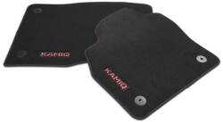 Skoda Kamiq szövet szőnyeg garnitúra "első pár"piros