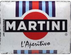 Nostalgic Art Martini dombornyomott fémplakát 30 x 40 cm
