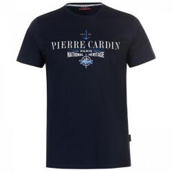 Pierre Cardin férfi póló, National Heritage Navigation, sötétkék-fehér