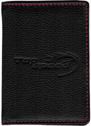 RH Portugal Top Speed black&red bőr jogosítvány és forgalmi en. tartó (RH1485TS-red)