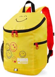 PUMA Smiley World ifjúsági hátizsák, sárga-fekete-piros (07876701)