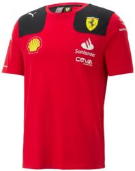 PUMA Scuderia Ferrari SF Team férfi póló, piros-fekete, 2023 (76341801)