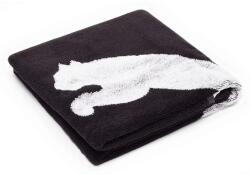 PUMA TEAM S24 uniszex törölköző 50 x 100 cm, fekete-fehér (05455301)