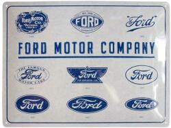 Nostalgic Art Ford Motor Company dombornyomott fémplakát 30 x 40 "23299 (23299)