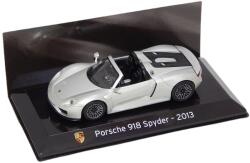 Altaya Porsche 918 Spyder - 2013 ezüst modellautó 1: 43