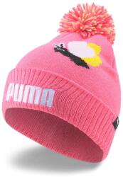 PUMA gyerek 4-6 év small world bojtos téli kötött sapka, rózsaszín, 2022 (02407302)