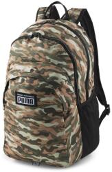 PUMA Academy uniszex hátitáska 25L, S22, terepmintás, zöld-barna (07913302)
