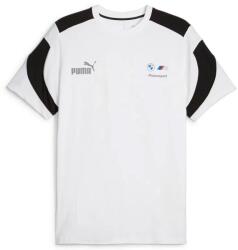 PUMA BMW M Motorsport MT7 férfi póló, fehér-fekete, S24 (62414102)