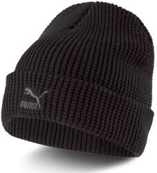 PUMA uniszex Archive mid fit téli kötött sapka, fekete-szürke, 2022 (02284806)