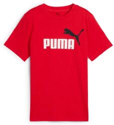 PUMA ESS 2 Color No. 1 Logo junior gyerek póló, piros-fehér-fekete, S25 (68577811)