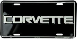 HANGTIME Corvette dombornyomott fémtábla/rendszámtábla 30, 1 x 15, 1 cm (00152)