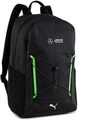 PUMA Mercedes AMG Petronas uniszex hátitáska 48 x 30 x 15 cm, fekete-fehér-zöld, S24 (09083101)