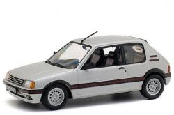 Solido Peugeot 205 GTI 1986 silver modell autó 1: 43