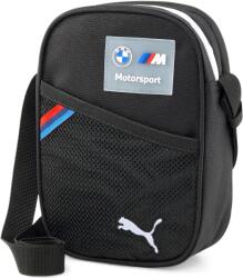 PUMA BMW M Motorsport uniszex válltáska, fekete-fehér-piros-kék, 2023 (07959801)