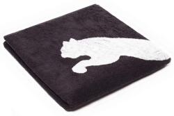 PUMA TEAM S24 uniszex törölköző 70 x 140 cm, fekete-fehér (05455201)