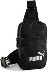 PUMA Core Base Front Loader uniszex kicsi oldaltáska, fekete-fehér, S24 (09026801)