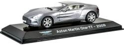 Altaya Aston Martin One-77 - 2009 szürke modellautó 1: 43