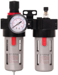 TC Technic Regulator de Presiune cu Filtru de Aer, Separare Apă și Ungător cu Manometru Technic BFC4000 1/4" (6.35 mm) (TF2-100119)