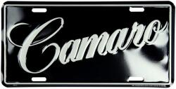 HANGTIME Camaro dombornyomott fémtábla/rendszámtábla 30, 1 x 15, 1 cm (00151)