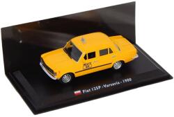 Leo Models TAXI Fiat 125P - Varsavia -1980 yellow modell autó 1: 43