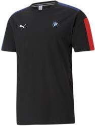PUMA BMW M Motorsport T7 férfi póló, fekete-kék-piros (59951601-L)