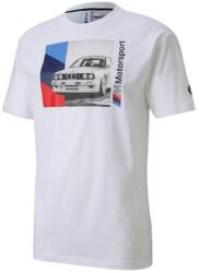 PUMA BMW M Motorsport férfi póló fehér (59610202-XL)
