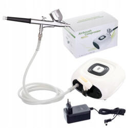 Technic Compresor Profesional HS08-SAC-SK pentru Aerograf HS 30, Ideal pentru Utilizare în Studiouri de Airbrush Cosmetice (TF2-19650)