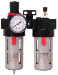 Technic Filtru de Aer 40 Microni + Reductor + Lubrificator pentru Unelte Pneumatice BFC4000 1/2 (TF2-26882)