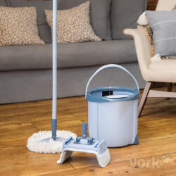 York Set Mop Rotativ Special YORK cu Capete Interșanjabile pentru Curățare Eficientă (yrx_072740)