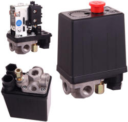TC Technic Comutator de Presiune pentru Compresor, Compatibil cu Rezervor de 24-50 Litri, 230V - Model CD033-2 (TRS2-000565)