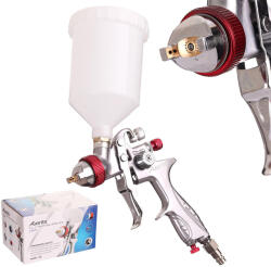 AUARITA Pistol de Pulverizare Auarita H-887P HVLP 1, 3 mm, 600 ml, Oțel Inoxidabil, Presiune Medie, Ecologic (TF2-21567)