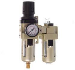 Technic Unitate de Pregătire Aer 1/2" AC4010-06 cu Filtru, Regulator și Lubrificator pentru Scule Pneumatice (TF2-17813)