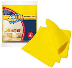 YORK Set 3 Lavete Menajere Azur YORK 30x35 cm pentru Curățenie Generală (yrx_020120)