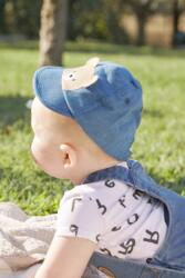 Mayoral Newborn gyerek pamut baseball sapka nyomott mintás, 9885 - kék 48